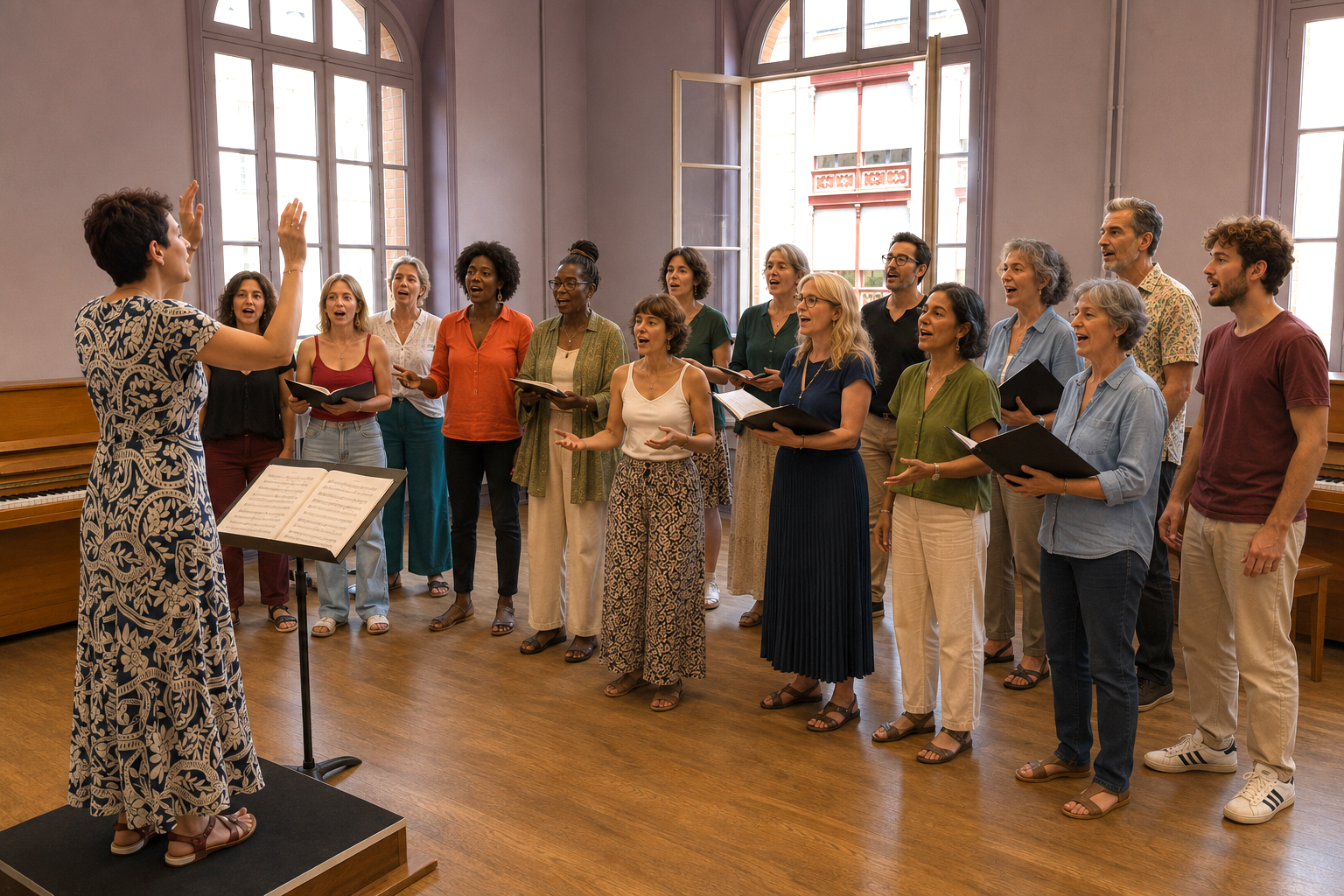 Stage de chant à Paris avec La Quinte Juste